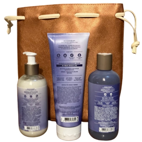 Lavender Vanilla Set of 3 Full Size PLUS Decorative Bath & Body Works Bag - Picture 2 of 5